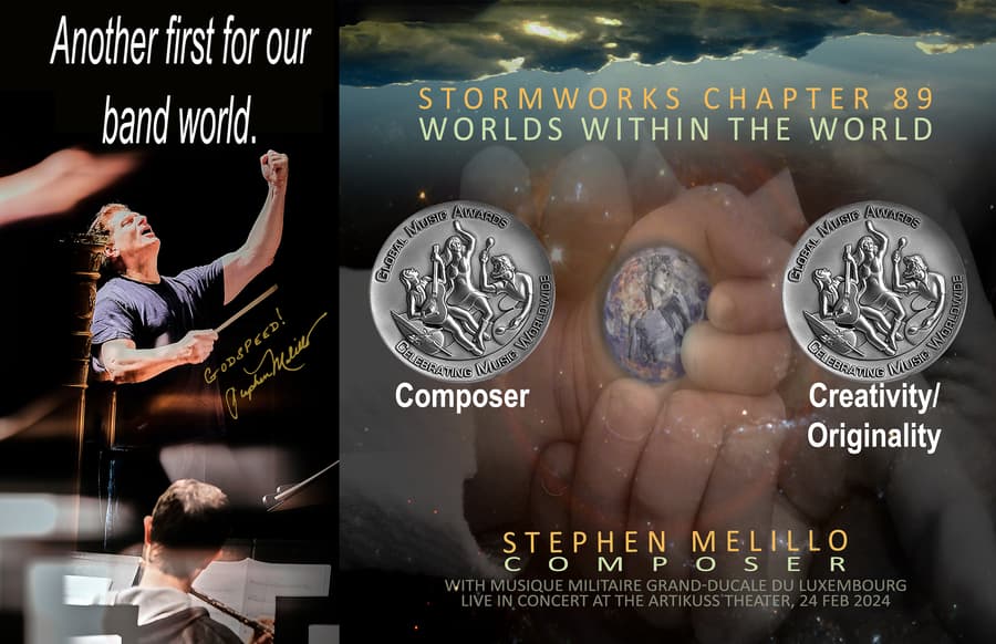 Composer Stephen Melillo's 2024 Accolades Highlight Educational Music's Professional Impact
